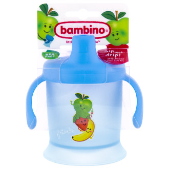 Bambino tilkumisvaba joogitops 200ml Spill Proof Cup Vali värv!!!