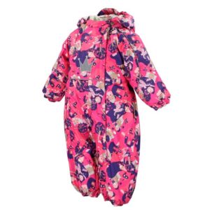 Väikelaste kombinesoon 3186BS15 MIRKO, fuksia mustriga-363, 62cm Huppa