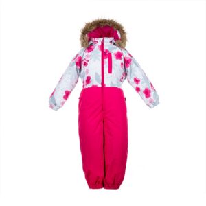 KOMBINESOON WILLY 31900030 valge mustriga/fuksia-81920 HUPPA