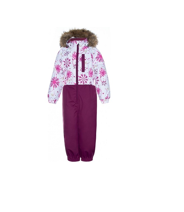 KOMBINESOON WILLY 31900030 valge mustriga/bordoo-94220 HUPPA