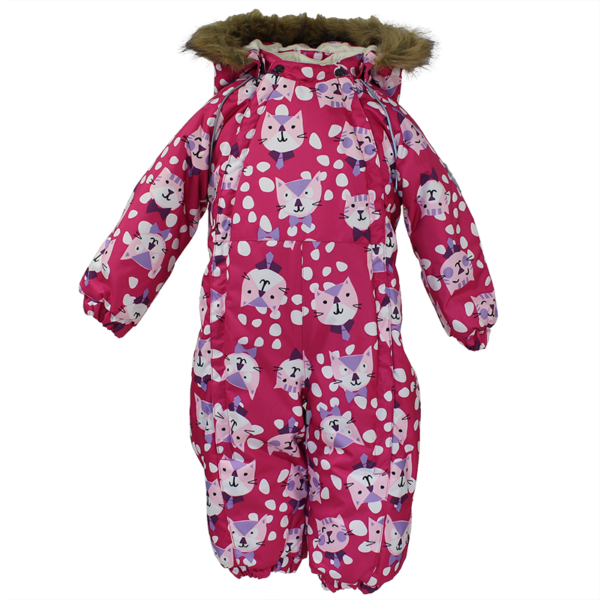KOMBINESOON KEIRA 319200030 FUKSIA KASSI MUSTRIGA-63263 HUPPA