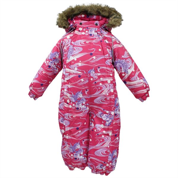 Kombinesoon KEIRA 319200030 fuksia mustriga-71163 Huppa