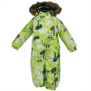 Kombinesoon KEIRA 319200030 laimi mustriga-73247 Huppa
