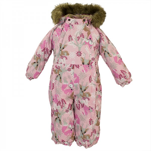 Kombinesoon KEIRA 319200030 roosa mustriga-81813 Huppa
