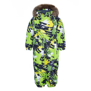 Kombinesoon KEIRA 319200030 300g soojustus laimi mustriga-92847 Huppa