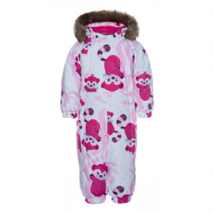 Kombinesoon KEIRA 319200030 300g soojustus valge mustriga-93420 Huppa