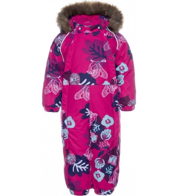 Kombinesoon KEIRA 300g soojustus 31920030 fuksia mustriga-94063 Huppa