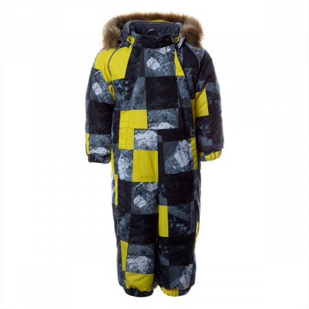 Kombinesoon KEIRA 319200030 kollane mustriga-020020 Huppa
