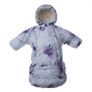 Beebide magamiskott suletäidisega EMILY (32010055) 04220 valge mustriga 56-62cm Huppa
