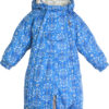 Kombinesoon-magamiskott KALLI 3212BW15 E-35 sinine mustriga 68cm Huppa – pilt 1