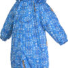 Kombinesoon-magamiskott KALLI 3212BW15 E-35 sinine mustriga 68cm Huppa – pilt 3