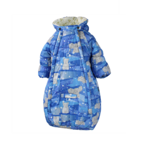 HUPPA Kombinesoon Zippy 32130030 sinine leopardi mustriga-62135 62cm