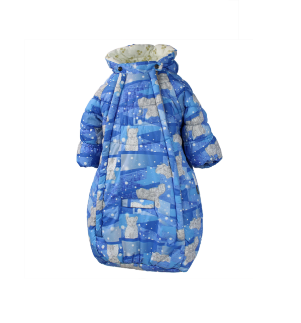 HUPPA Kombinesoon Zippy 32130030 sinine leopardi mustriga-62135  62cm