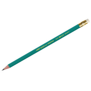 Harilikpliiats kustutuskummiga BIC Evolution 1tk HB