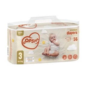 Grite teipmähkmed OOPSIES size 3, 4-9 kg 56 tk