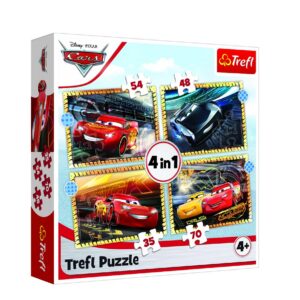 TREFL CARS Pusle komplekt 4 in 1 Autod