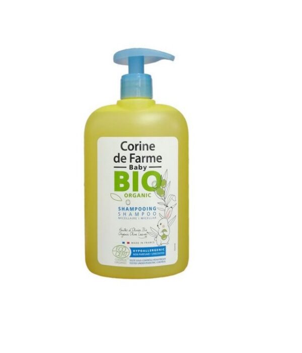 BIO Organic mitsellaarshampoon Corine de Farme Baby 500ml