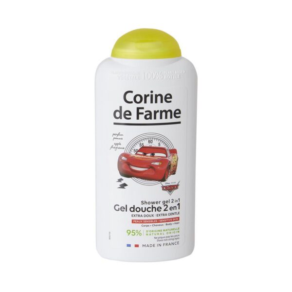 Pesugeel juustele ja kehale Cars 2in1 300 ml Corin de Farme