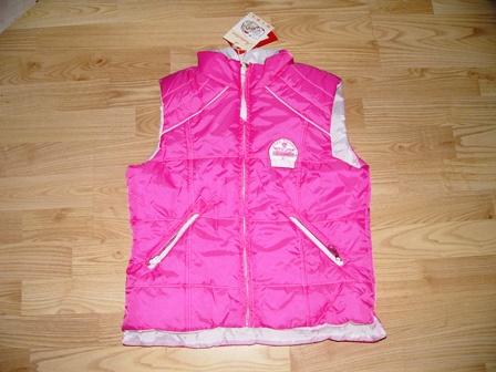 REDACTION GIRL VEST 15896 roosa/valge 122cm,L