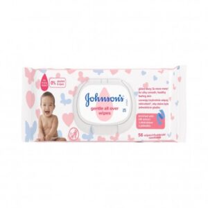 Johnson´s salvrätikud gentle all over niisked 56tk