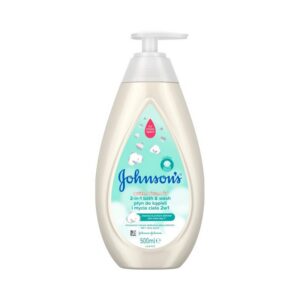 Johnson´s vannivaht dushigeel Cottontouch 2in1 beebidele, pumbaga 500 ml