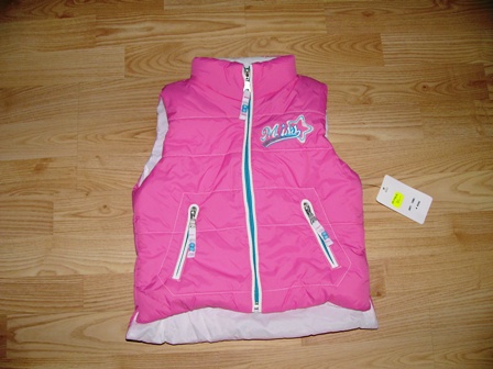 VEST 13881 REDACTION GIRL ROOSA 122-128cm ,7aastat