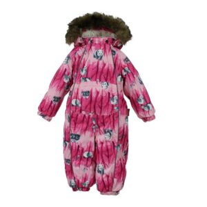 Kombinesoon REGGIE 1 36020130 fuksia mustriga-72363 Huppa