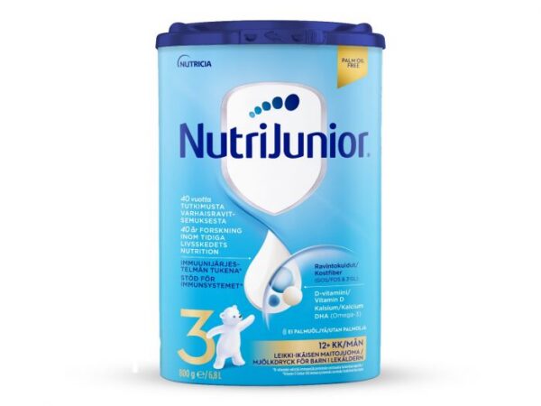 Nutrijunior 3 jätkupiimasegu 800 g, alates 12-elukuust