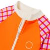 KIETLA ICONIC Ujumistrikoo UPF 50+ päikesekaitsekanga ja UV-sensoriga TARTAN RED – pilt 4