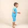 KIETLA ICONIC Ujumiskostüüm UPF 50+ päikesekaitsekanga ja UV-sensoriga 6-12 kuud, BLUE STRIPES – pilt 3