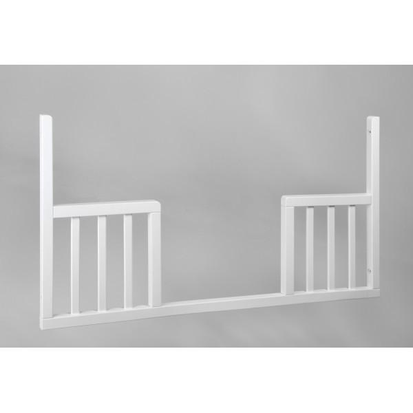 Tiny Footprints Brooklyn cotbed toddler rail,White lisakülg