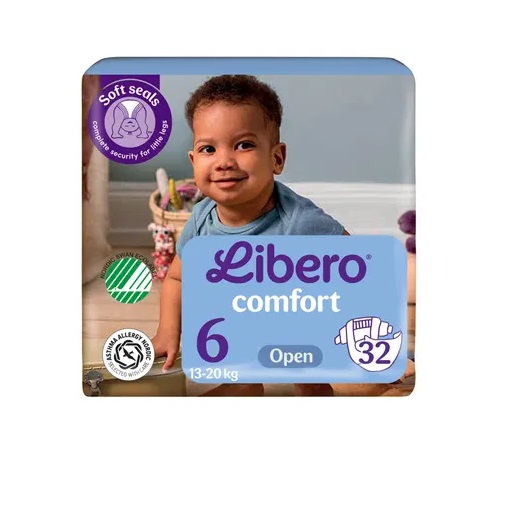 Libero teipmähkmed Comfort N6 13-20 kg 32tk