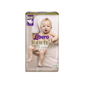 Libero teipmähkmed Touch N2 3-6 kg 62tk