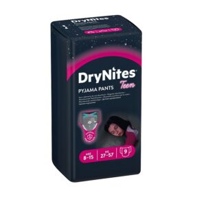 Huggies püksmähkmed ööseks 8-15 aastat tüdrukule 9tk 27-57kg