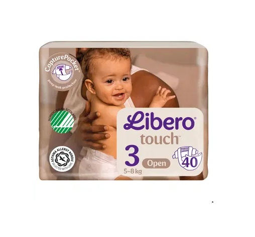 Libero teipmähkmed Touch N3 5-9kg 40tk
