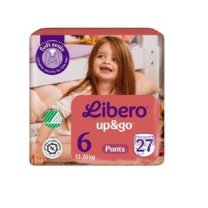 Libero UP&GO püksmähkmed 13-20kg N6 27tk