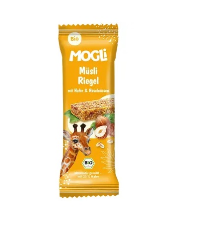 Mogli Krõbe batoon sarapuupähklitega, ökoloogiline 25g