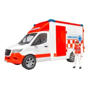 BRUDER BRUDER MB Sprinter kiirabiauto juhiga skaala 1:16