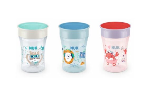 Nuk õpimistass Evolution Magic Cup 230ml 8+kuud
