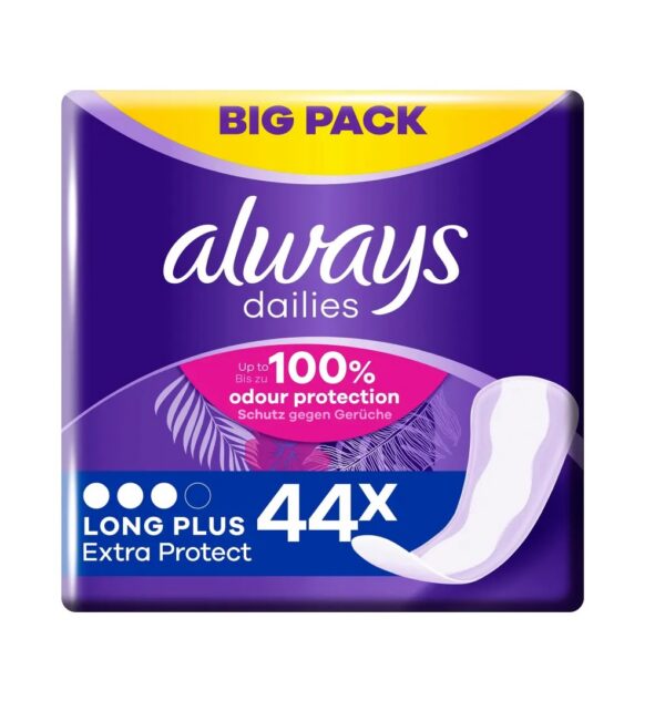 Pesukaitsmed ALWAYS Extra Long 44tk