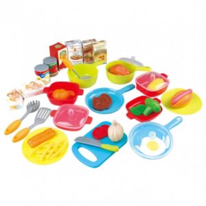 PLAYGO  DOUGH söögiriistade ja söögi komplekt 40-osaline, 3740