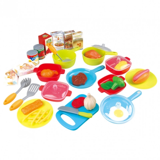 PLAYGO  DOUGH söögiriistade ja söögi komplekt 40-osaline, 3740