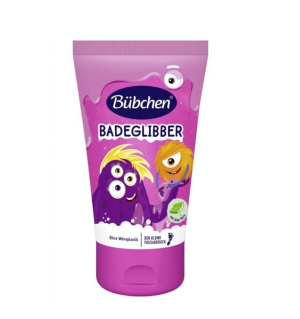 BÜBCHEN Pink „slime“ for bathing 130ml roosa vannitamispasta