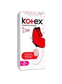 Kotex Superslim pesukaitsmed DEO 20tk