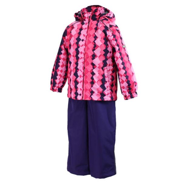 Huppa Komplekt YOKO 4119CS00 863-fuksia mustriga/t.lilla  40g+40g