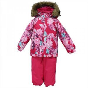 KOMPLEKT AVERY 41780030 71563-fuksia mustriga/fuksia HUPPA