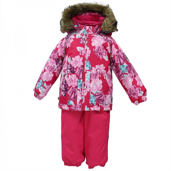 KOMPLEKT AVERY 41780030  71563-fuksia mustriga/fuksia HUPPA