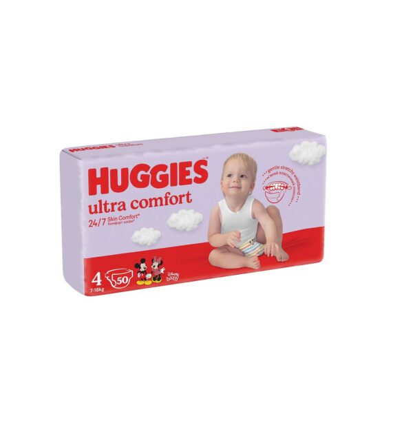 Huggies mähkmed Ultra Comfort  4  7-18kg 50Tk