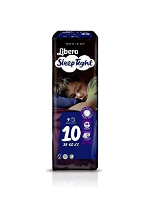 Libero öömähkmed SleepTight N10 35-60kg 9tk