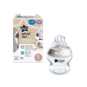 Tommee Tippee Natural Start lutipudel isesteriliseerimise funktsiooniga 150ml 0+kuust